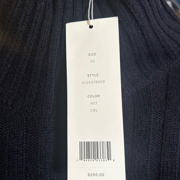 Vince Phoebe Philo Wool Cashmere Turtleneck Gillet Vest Black - Picture 5 of 13